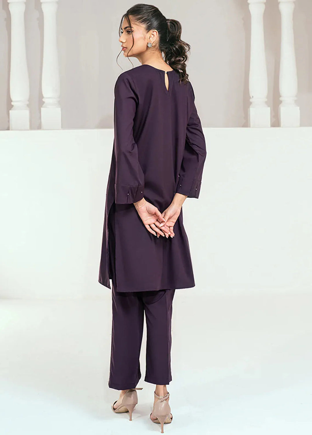 Rangeen Pret Casual Wash n Wear 2 Piece Suit Iris Co-Ord