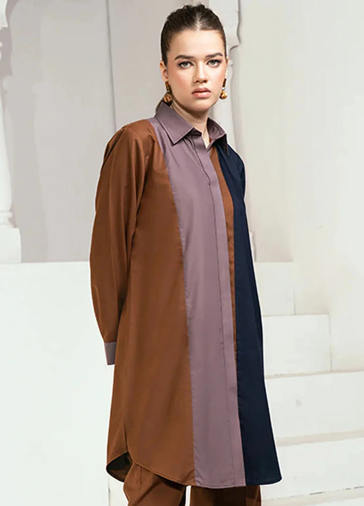 Rangeen Pret Casual Wash n Wear 2 Piece Suit Ravishing Co-Ord