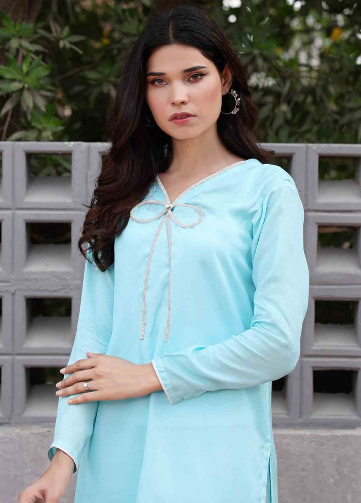 Rangeen Pret Dyed Raw Silk 3 Piece Afsheen