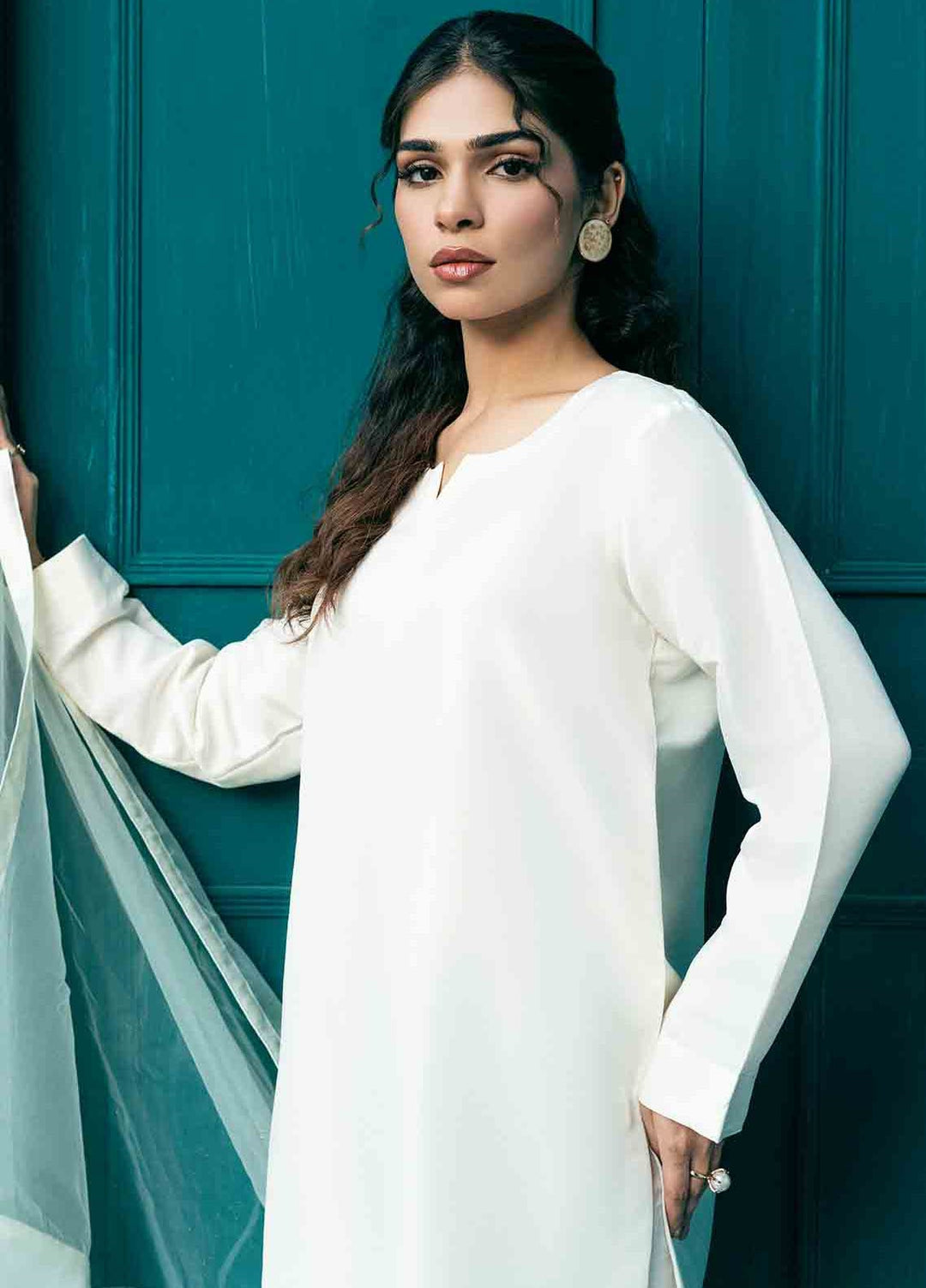 Rangeen Pret Dyed Raw Silk 3 Piece Chandni