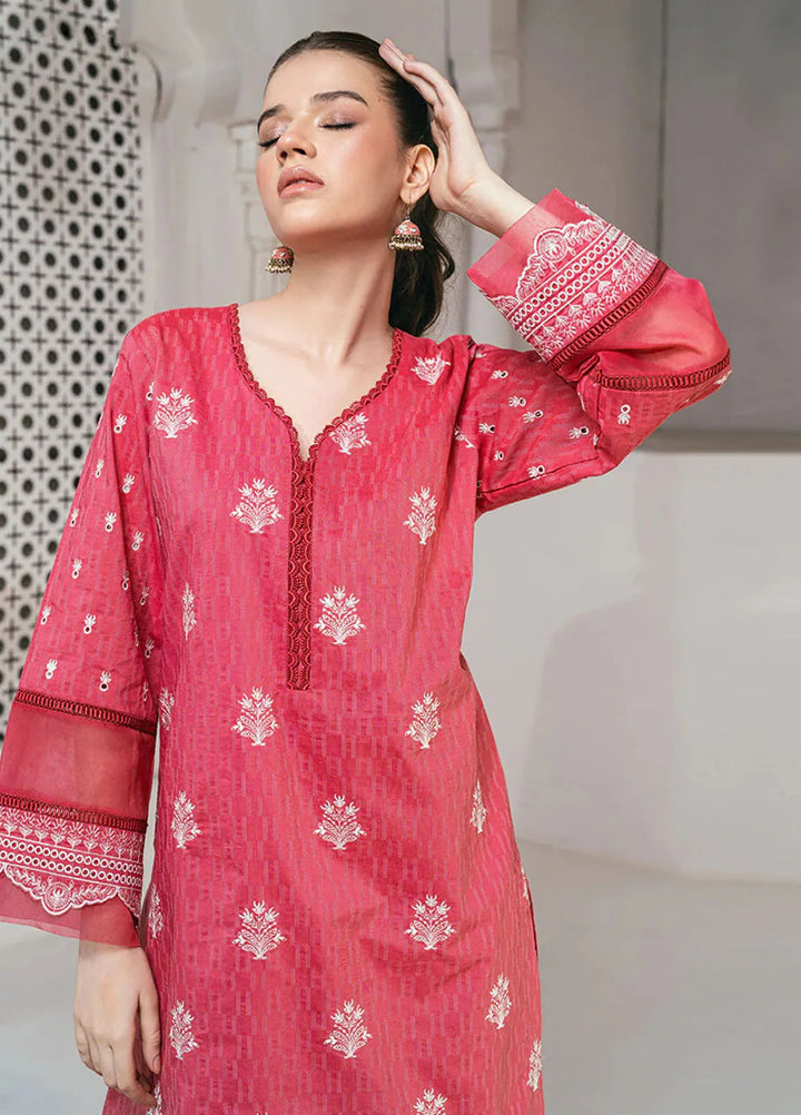 Rangeen Pret Printed Jacquard 2 Piece Suit Divine