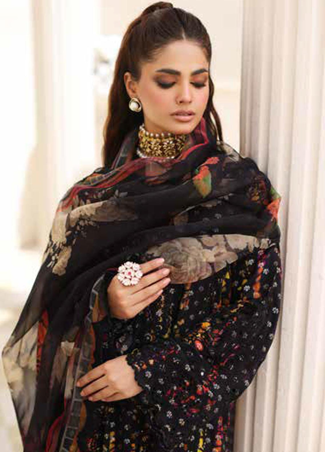 Rangoli By Charizma Embroidered Jacquard Suits Unstitched 3 Piece CRZ23RG CRW-01 - Winter Collection