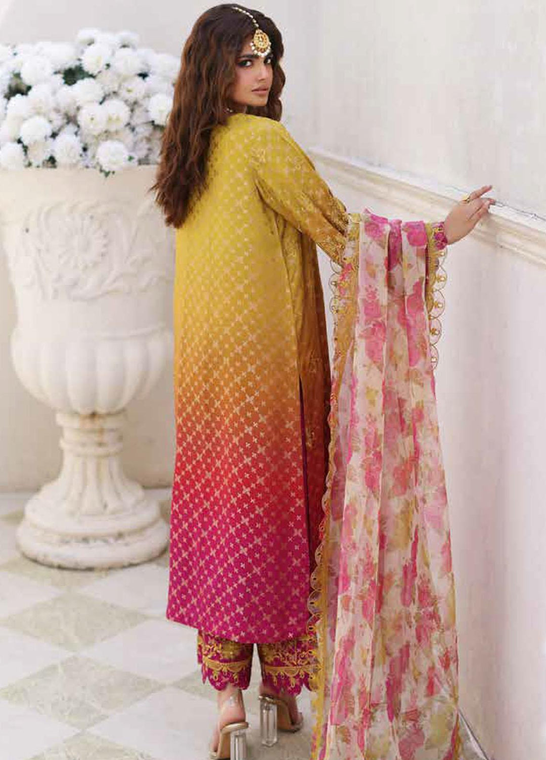 Rangoli By Charizma Embroidered Jacquard Suits Unstitched 3 Piece CRZ23RG CRW-02 - Winter Collection