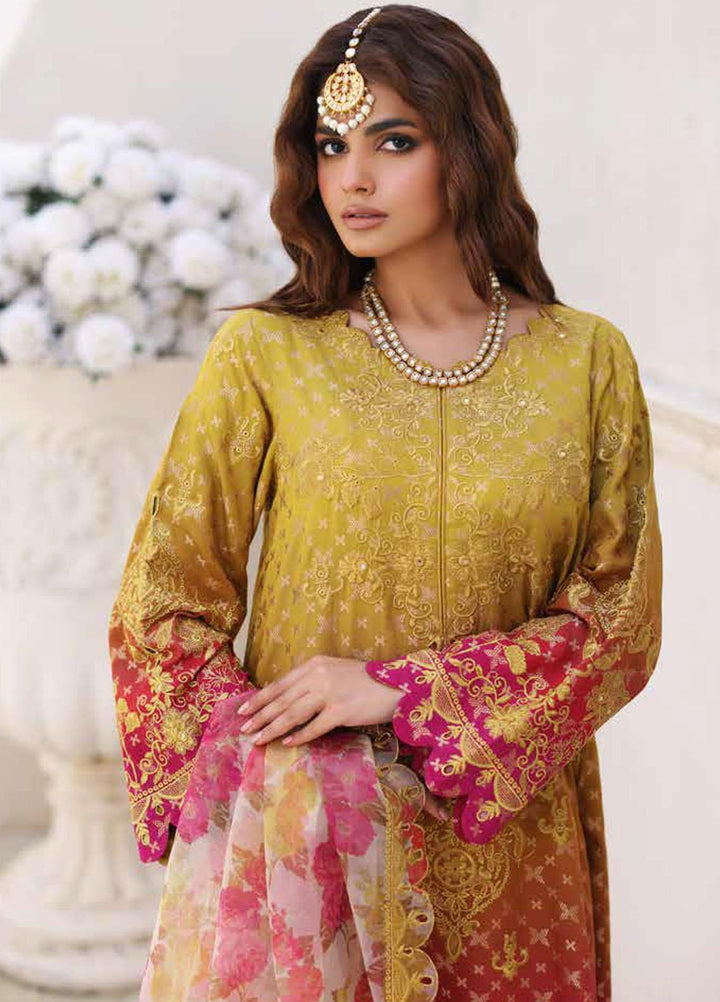 Rangoli By Charizma Embroidered Jacquard Suits Unstitched 3 Piece CRZ23RG CRW-02 - Winter Collection