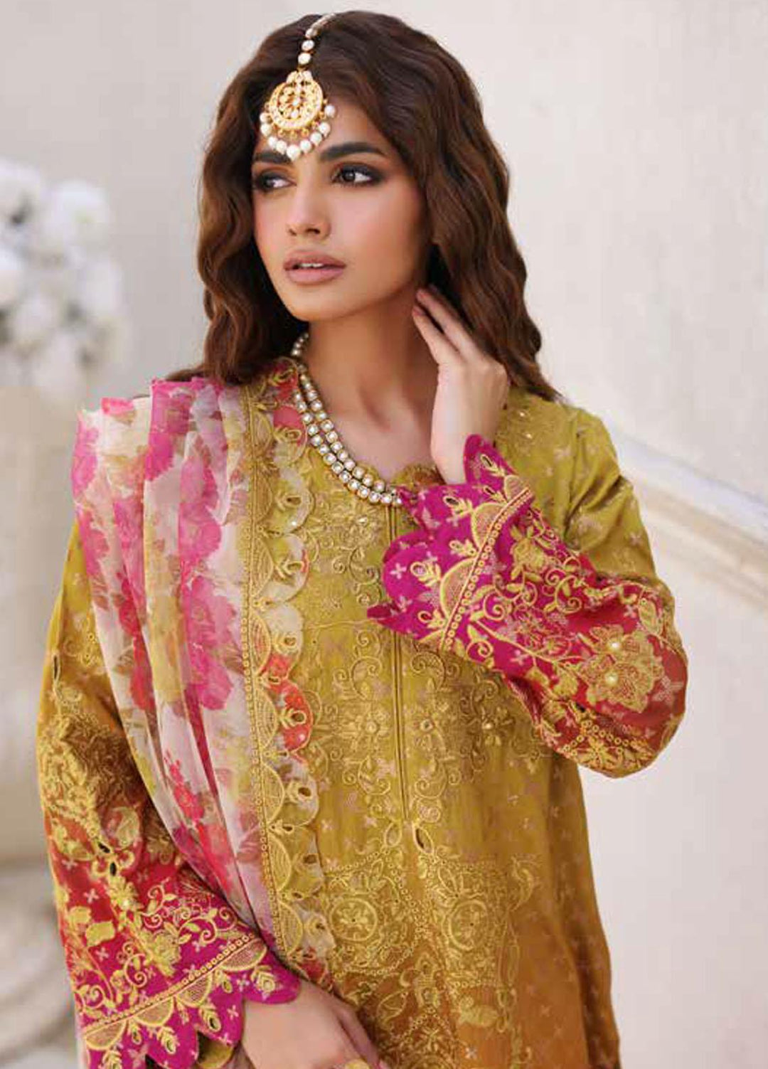 Rangoli By Charizma Embroidered Jacquard Suits Unstitched 3 Piece CRZ23RG CRW-02 - Winter Collection