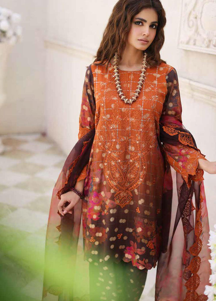 Rangoli By Charizma Embroidered Jacquard Suits Unstitched 3 Piece CRZ23RG CRW-04 - Winter Collection