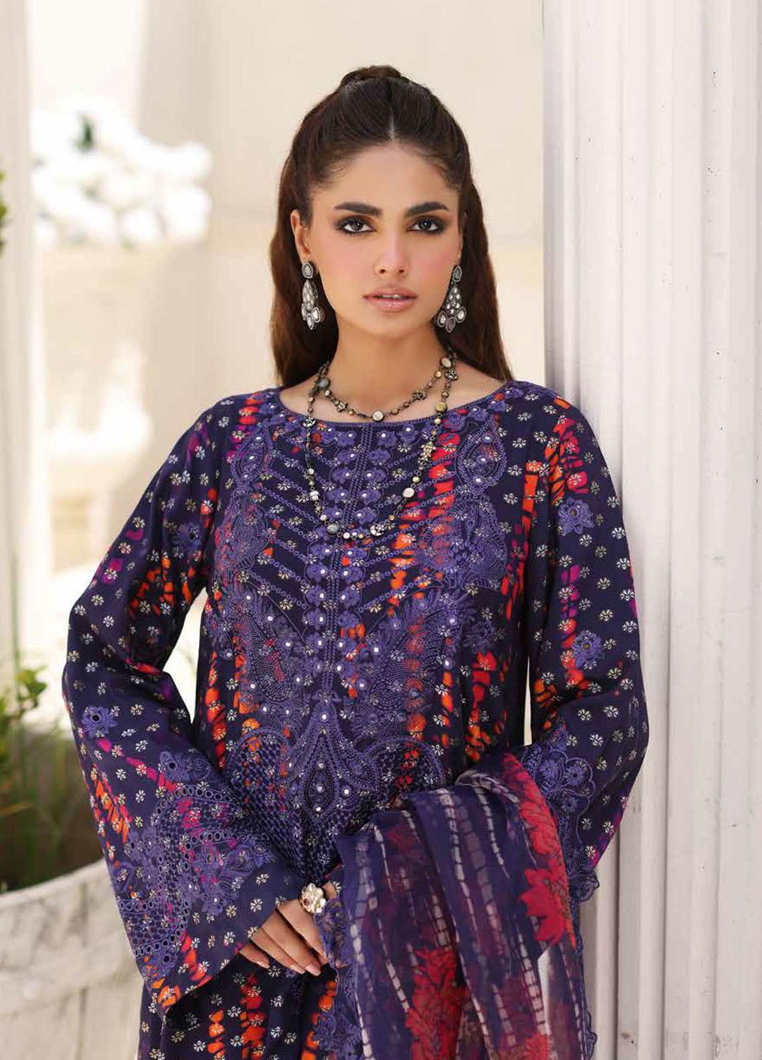 Rangoli By Charizma Embroidered Jacquard Suits Unstitched 3 Piece CRZ23RG CRW-05 - Winter Collection