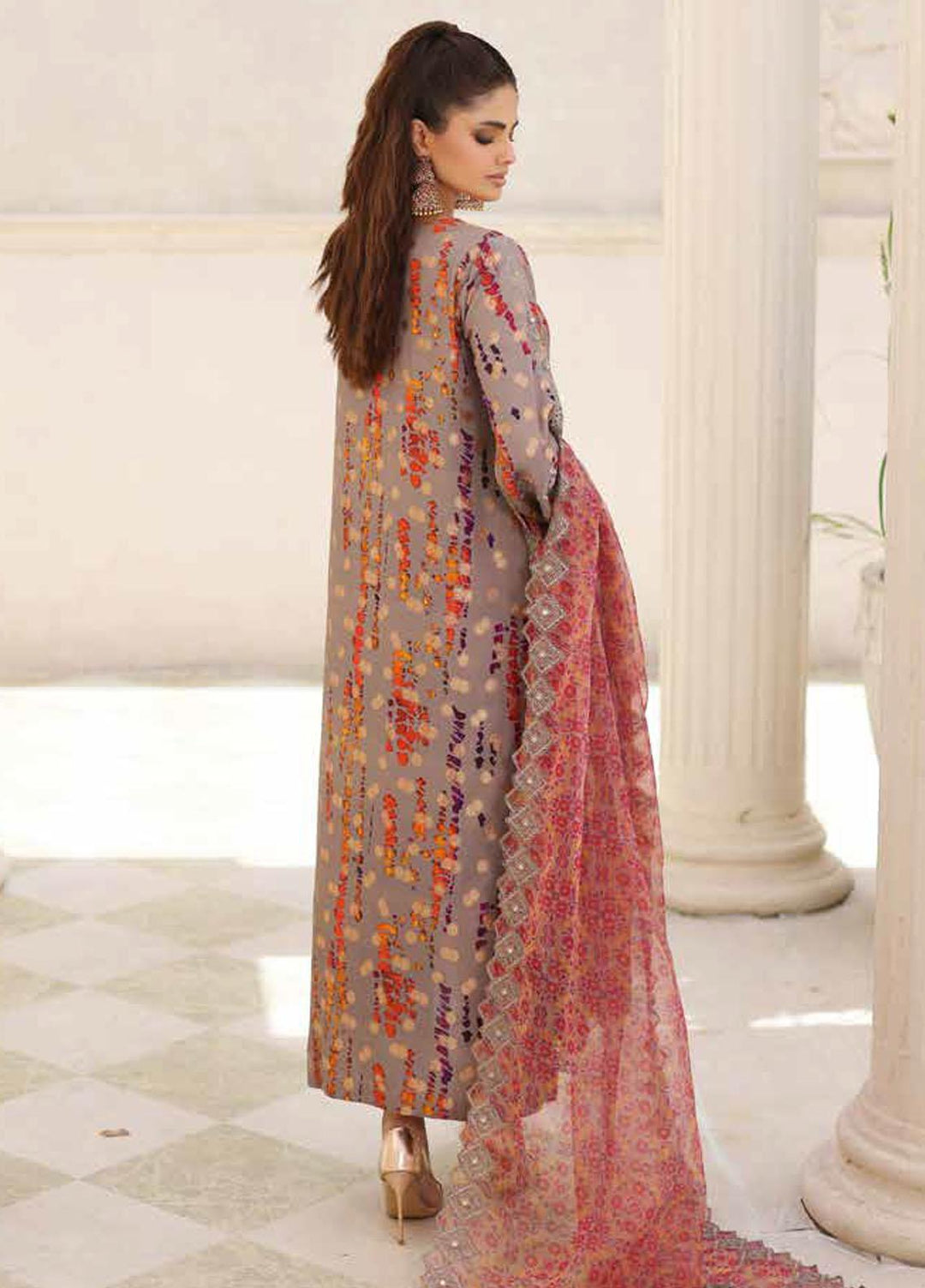 Rangoli By Charizma Embroidered Jacquard Suits Unstitched 3 Piece CRZ23RG CRW-06 - Winter Collection