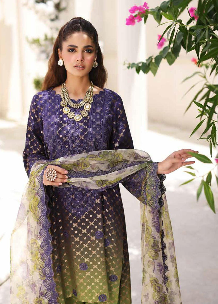 Rangoli By Charizma Embroidered Jacquard Suits Unstitched 3 Piece CRZ23RG CRW-07 - Winter Collection