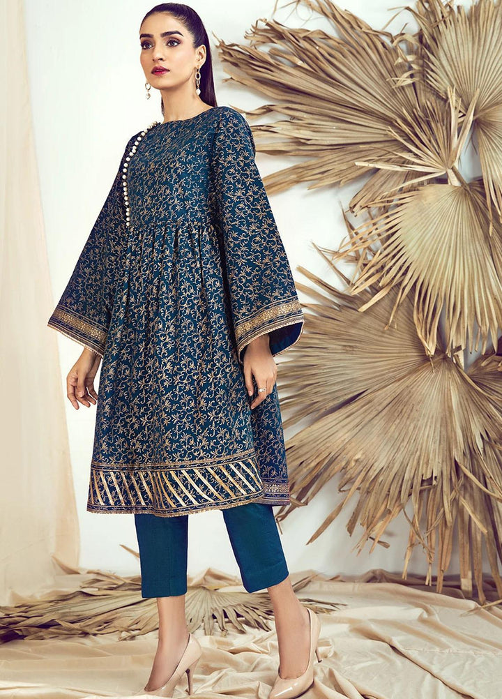 Rangoli by Ittehad Textiles Printed Lawn  Unstitched Kurties LF-RGL-21423A - Summer Collection