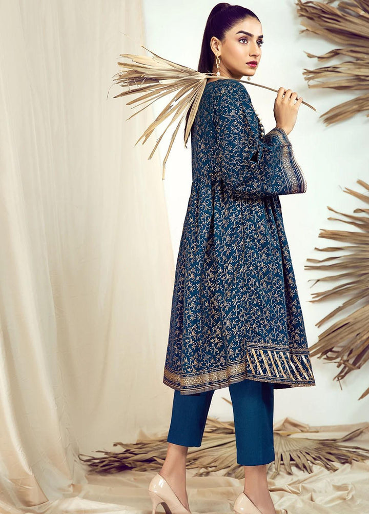 Rangoli by Ittehad Textiles Printed Lawn  Unstitched Kurties LF-RGL-21423A - Summer Collection