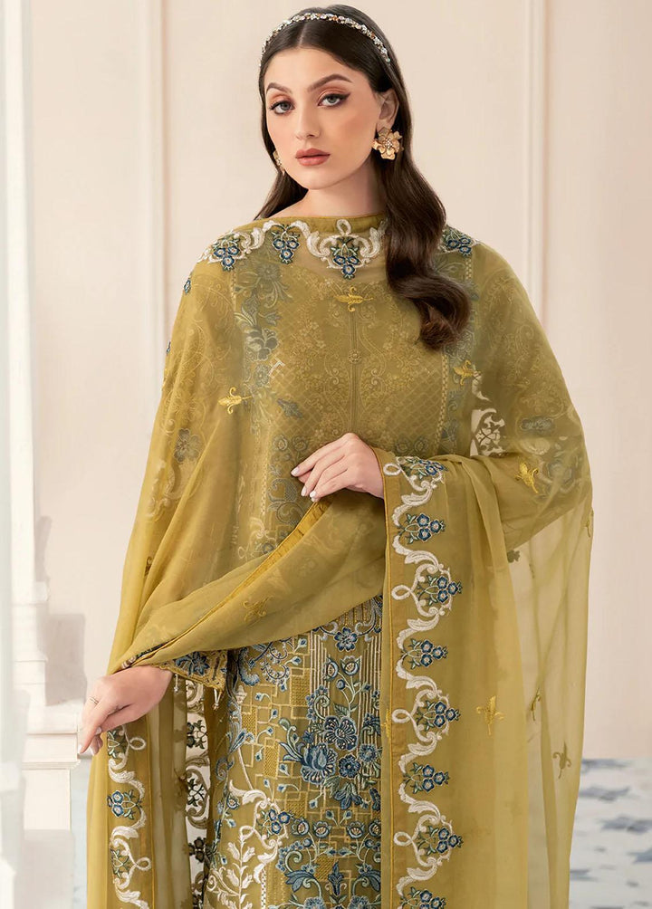 Rangoon by Ramsha Embroidered Chiffon Suits Unstitched 3 Piece RSH22-R9 D-903 - Luxury Collection