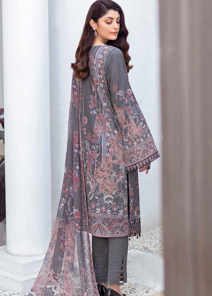 Rangrez by Ramsha Embroidered Lawn Suits Unstitched 3 Piece RSH21RG D-N 103 - Summer Collection
