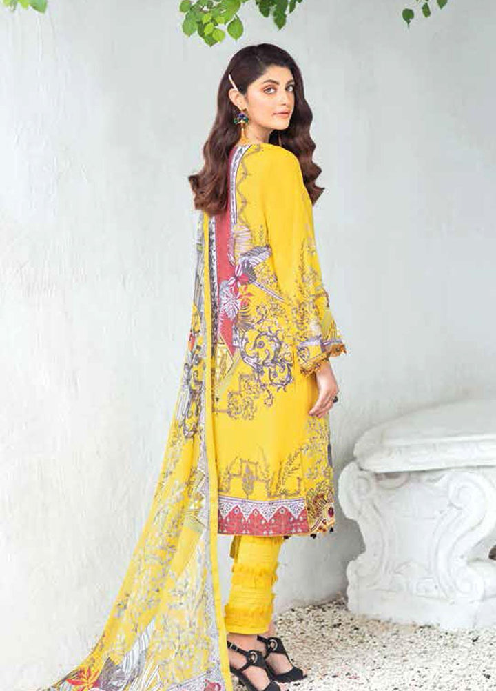Rangrez by Ramsha Embroidered Lawn Suits Unstitched 3 Piece RSH21RG D-N 109 - Summer Collection