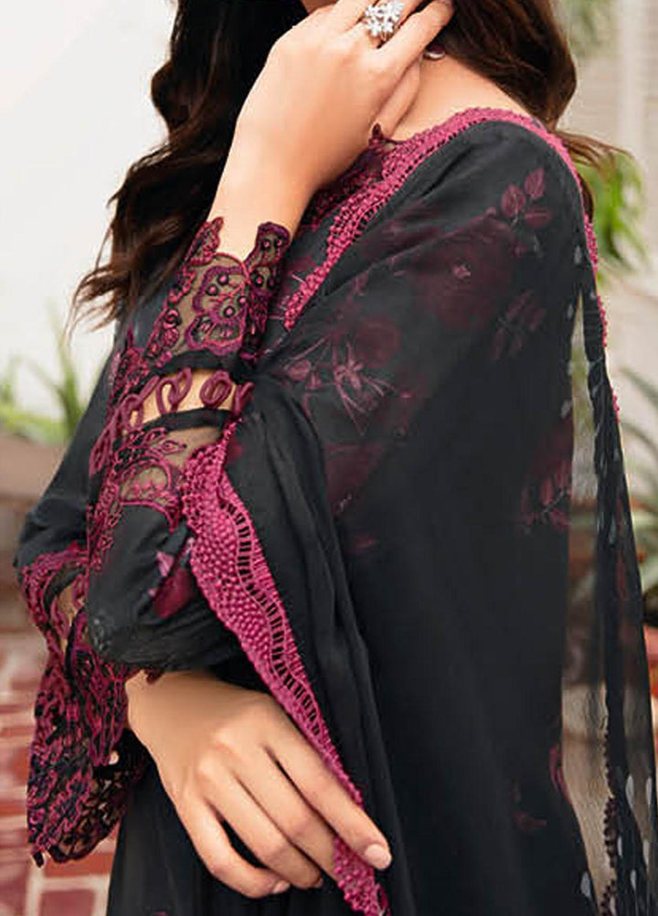 Rangrez By Ramsha Embroidered Lawn Suits Unstitched 3 Piece RSH24R N-401 - Summer Collection
