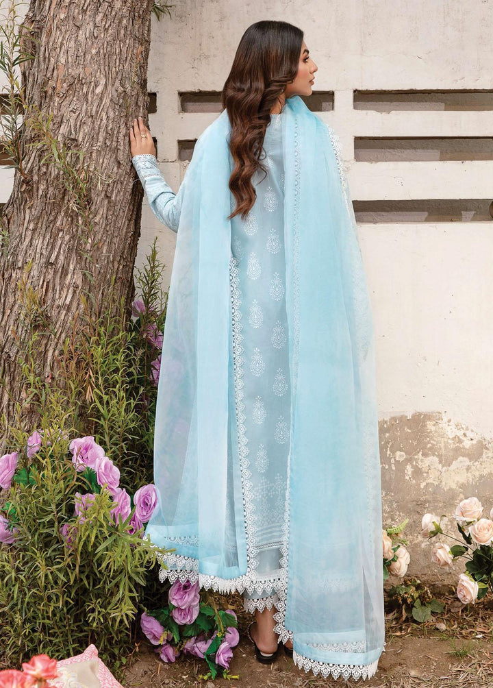 Rangreza by Afrozeh Embroidered Lawn Suits Unstitched 3 Piece AF23R 002 Serein - Spring / Summer Collection