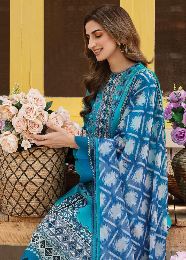 Rangreza by Afrozeh Embroidered Lawn Suits Unstitched 3 Piece AF23R 003 Zoella - Spring / Summer Collection