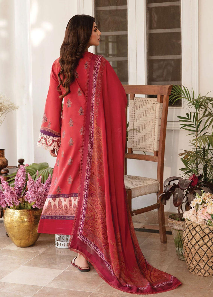 Rangreza by Afrozeh Embroidered Lawn Suits Unstitched 3 Piece AF23R 004 Elayne - Spring / Summer Collection