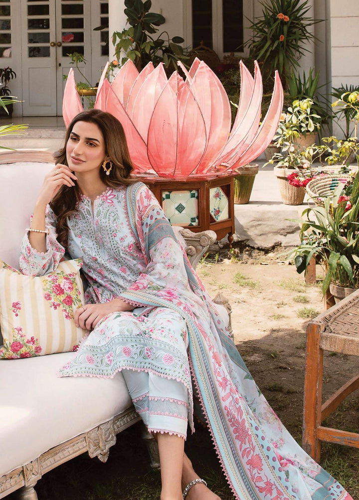 Rangreza by Afrozeh Embroidered Lawn Suits Unstitched 3 Piece AF23R 005 Eunoia - Spring / Summer Collection
