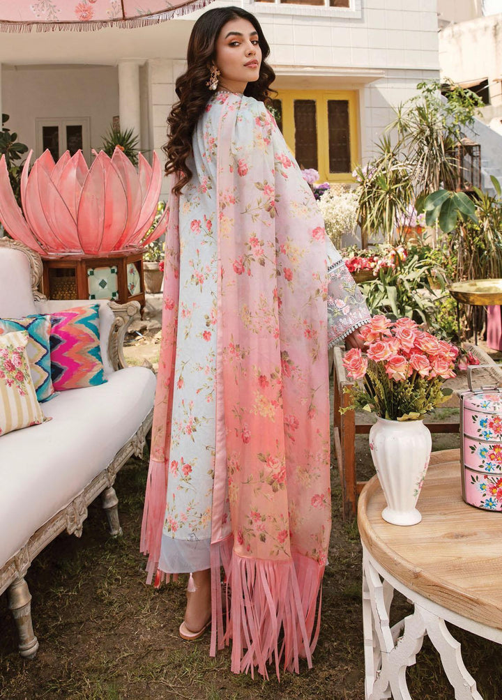 Rangreza by Afrozeh Embroidered Lawn Suits Unstitched 3 Piece AF23R 006 Solasta - Spring / Summer Collection