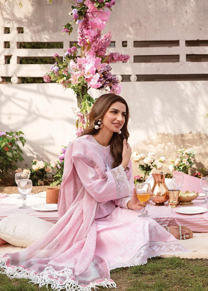 Rangreza by Afrozeh Embroidered Lawn Suits Unstitched 3 Piece AF23R 009 Magnolia - Spring / Summer Collection