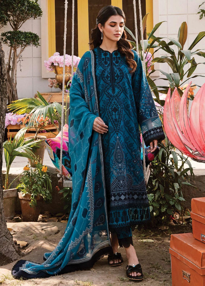Rangreza by Afrozeh Embroidered Lawn Suits Unstitched 3 Piece AF23R 010 Elysian - Spring / Summer Collection