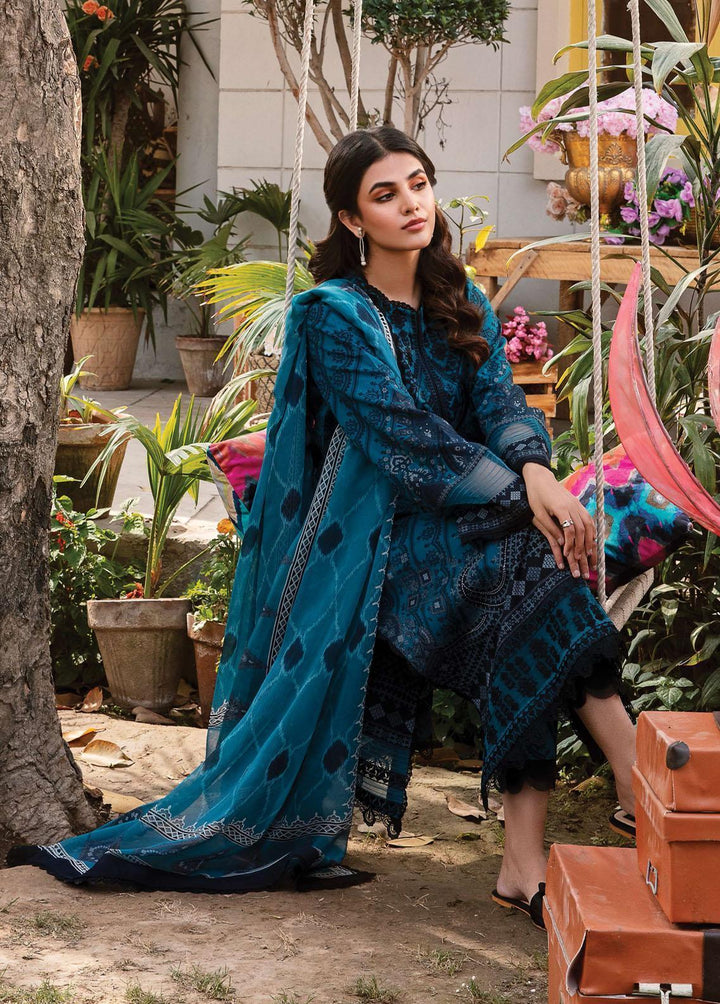Rangreza by Afrozeh Embroidered Lawn Suits Unstitched 3 Piece AF23R 010 Elysian - Spring / Summer Collection