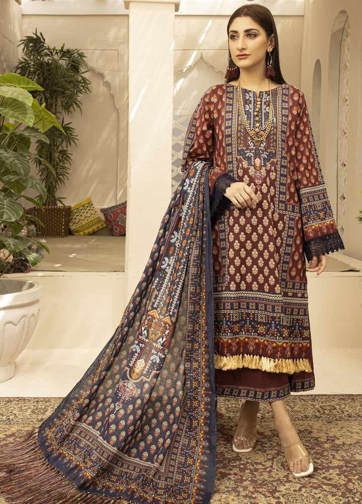 Rangreza By AY Textile Printed Lawn Suits Unstitched 3 Piece AYT23R D1 - Summer Collection