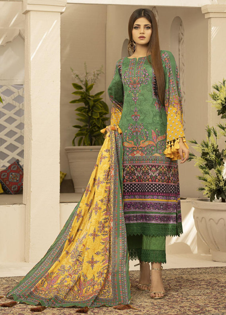 Rangreza By AY Textile Printed Lawn Suits Unstitched 3 Piece AYT23R D5 - Summer Collection