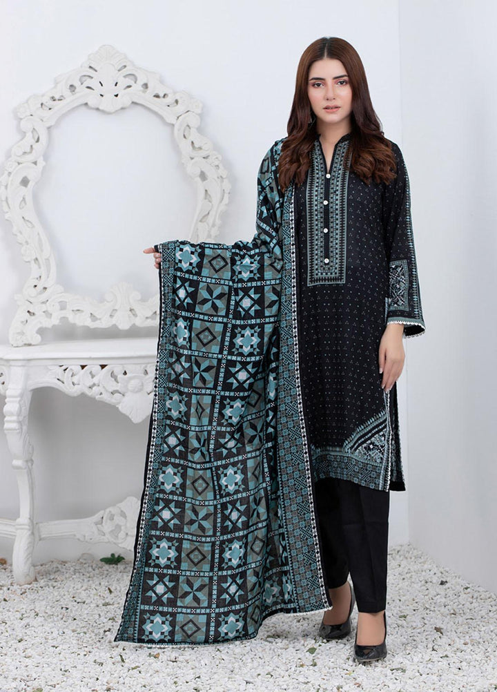 Rangreza By ZS Textiles Printed Lawn Suits Unstitched 3 Piece ZS21BW 04 - Black & White Collection
