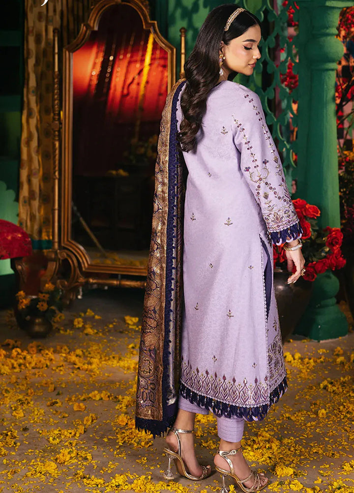 Rania By Asim Jofa Embroidered Jacquard Suit Unstitched 3 Piece AJ24R AJRA-19 - Festive Collection