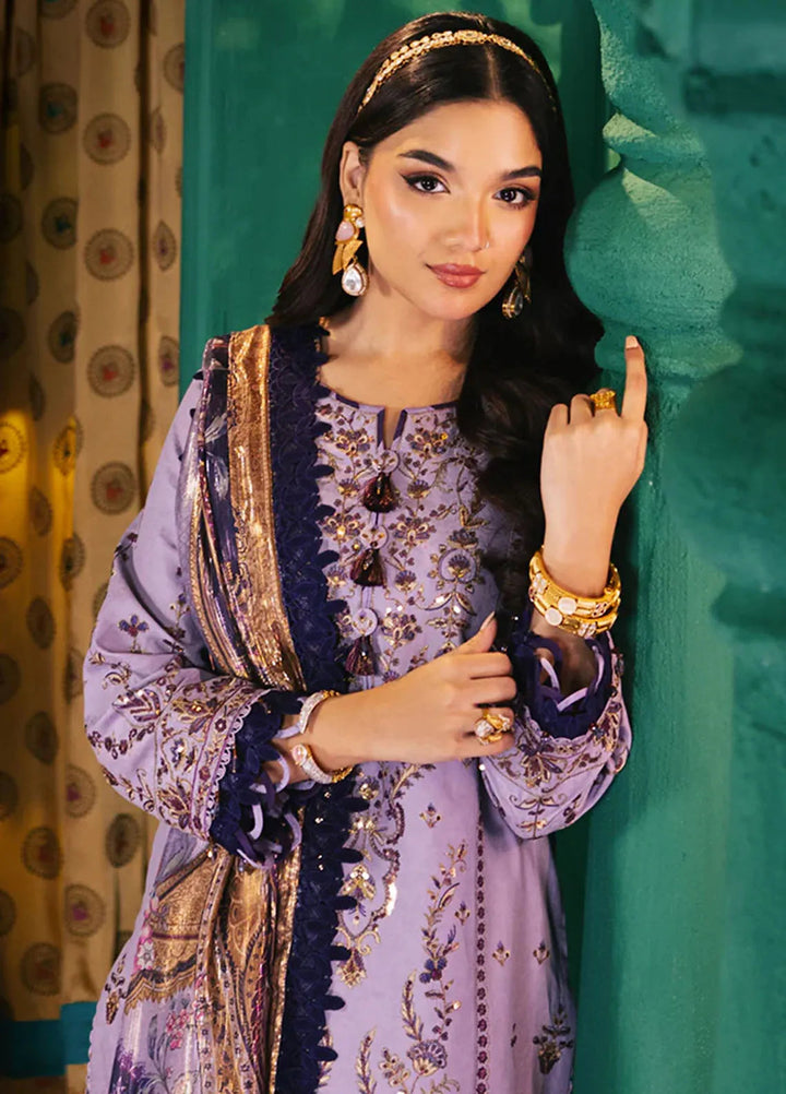 Rania By Asim Jofa Embroidered Jacquard Suit Unstitched 3 Piece AJ24R AJRA-19 - Festive Collection
