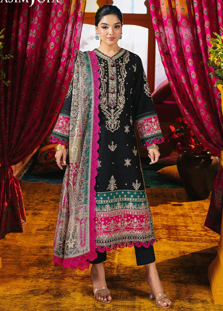Rania By Asim Jofa Embroidered Jacquard Suit Unstitched 3 Piece AJ24R AJRA-20 - Festive Collection