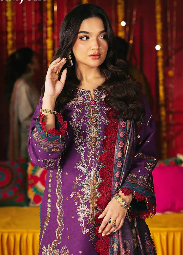 Rania By Asim Jofa Embroidered Jacquard Suit Unstitched 3 Piece AJ24R AJRA-22 - Festive Collection