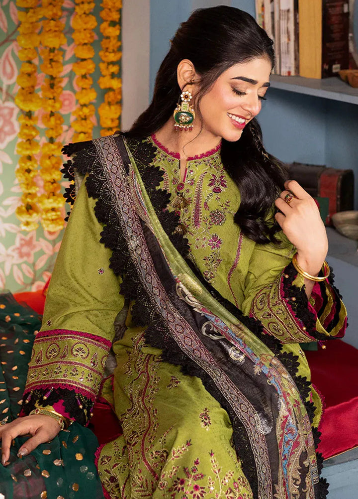 Rania By Asim Jofa Embroidered Jacquard Suit Unstitched 3 Piece AJ24R AJRA-23 - Festive Collection