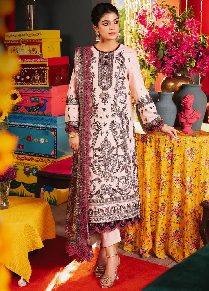 Rania By Asim Jofa Embroidered Jacquard Suit Unstitched 3 Piece AJ24R AJRA-29 - Festive Collection