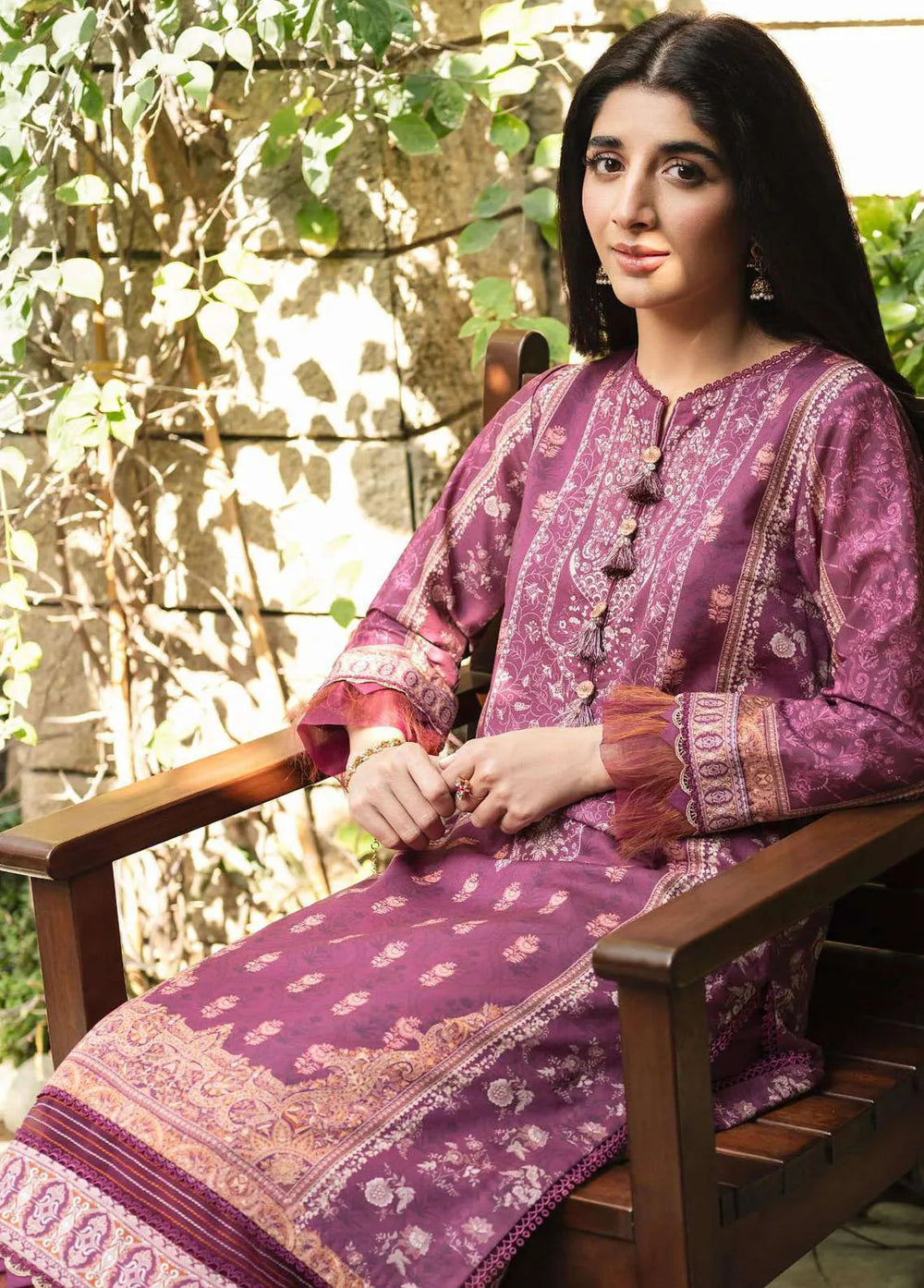 Rania by Asim Jofa Printed Lawn Unstitched Suit 2 Piece AJ23R AJRP-29 - Summer Collection