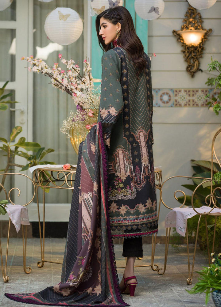 Rania By Asim Jofa Embroidered Lawn Suits Unstitched 2 Piece AJ22RB AJPR-19 - Summer Collection
