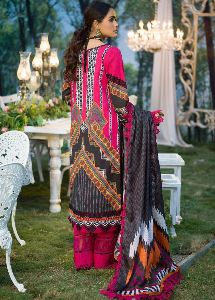 Rania By Asim Jofa Embroidered Lawn Suits Unstitched 2 Piece AJ22RB AJPR-20 - Summer Collection