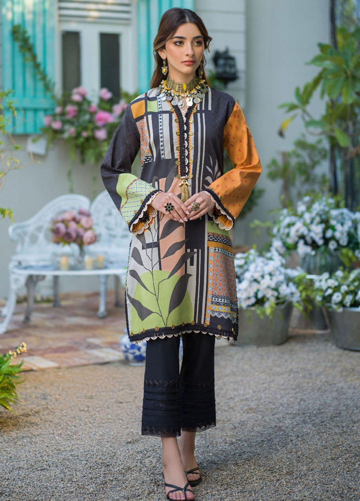 Rania By Asim Jofa Printed Lawn Unstitched Kurti AJ22RB AJPR-25 - Summer Collection