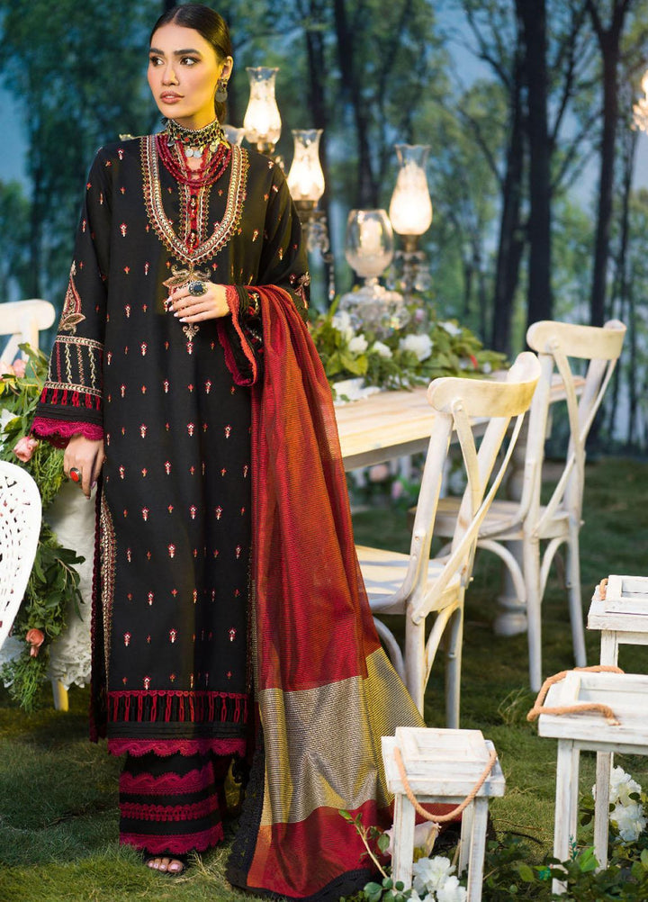 Rania By Asim Jofa Embroidered Lawn Suits Unstitched 3 Piece AJ22RR AJPR-13 - Summer Collection