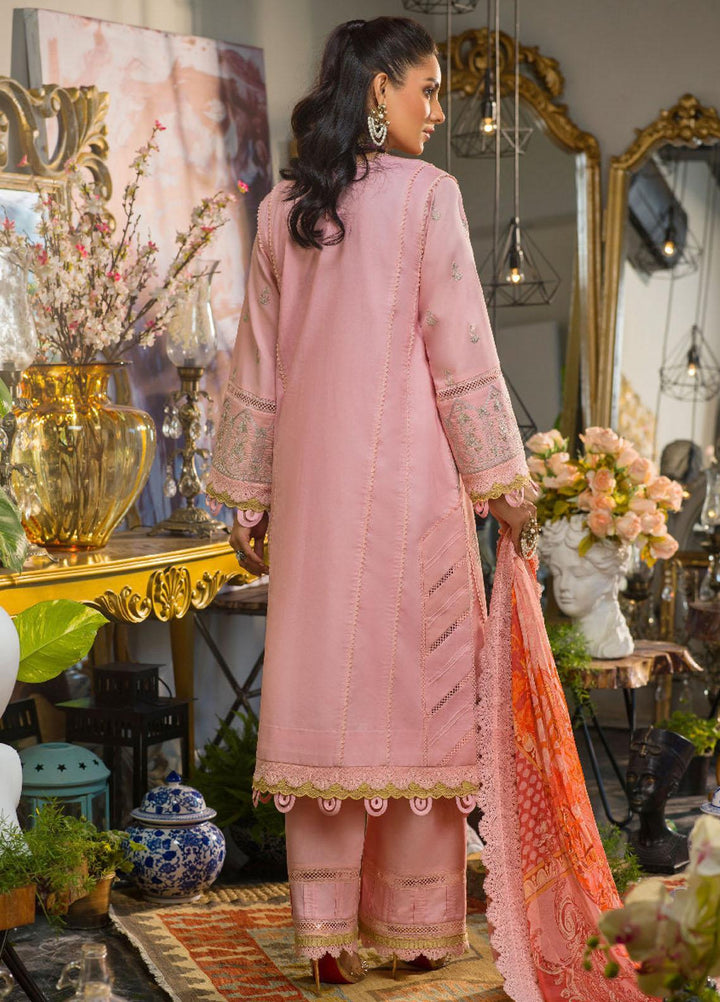 Rania By Asim Jofa Embroidered Lawn Suits Unstitched 3 Piece AJ22RR AJPR-38 - Summer Collection