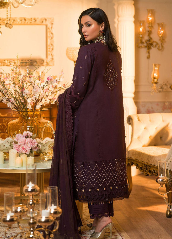 Rania By Asim Jofa Embroidered Lawn Suits Unstitched 3 Piece AJ22RR AJPR-39 - Summer Collection