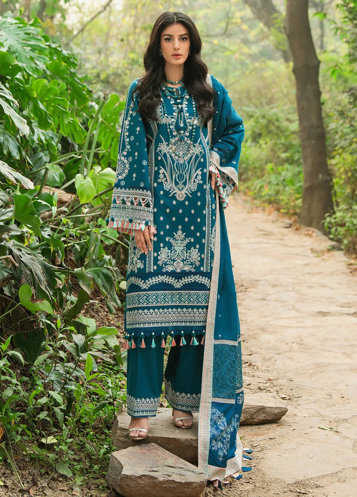 Rania by Hana Embroidered Lawn Suit Unstitched 3 Piece HN25RS Lale - KSL25-10 - Summer Collection