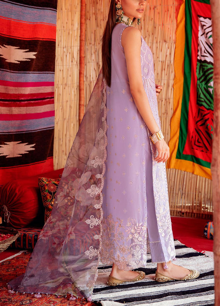 Ranisa by Nureh Embroidered Lawn Suits Unstitched 3 Piece NU21R 18 Eilnaz - Festive Collection