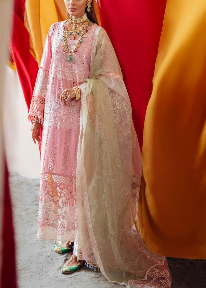 Ranisa by Nureh Embroidered Lawn Suits Unstitched 3 Piece NU21R 22 Mina - Festive Collection