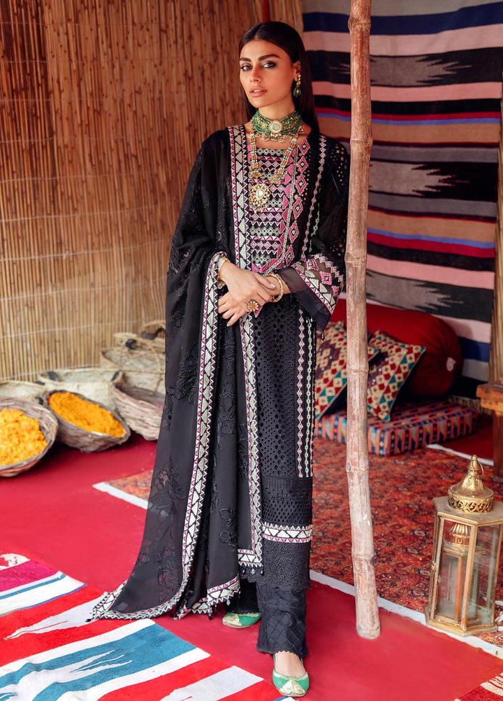 Ranisa by Nureh Embroidered Lawn Suits Unstitched 3 Piece NU21R 23 Arha - Festive Collection