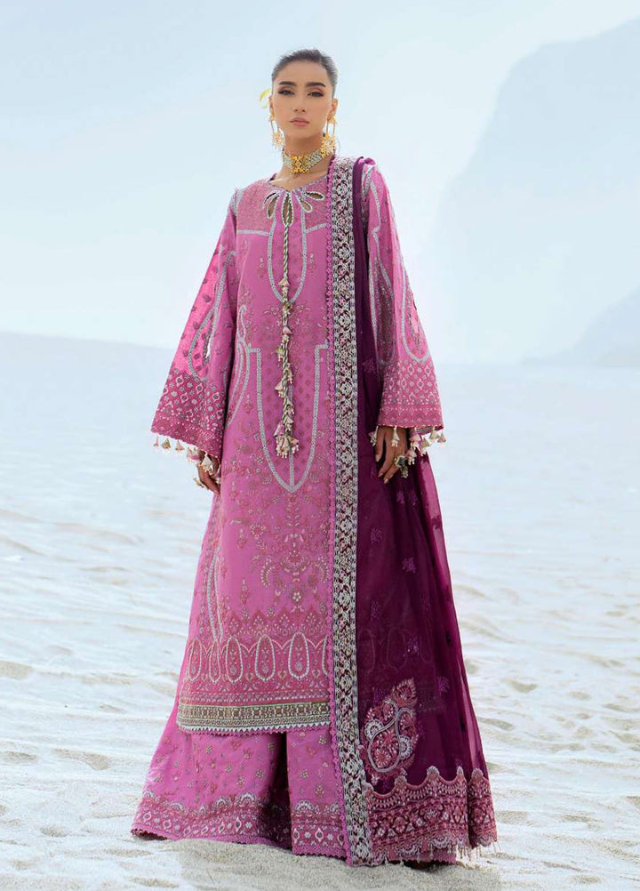 Raqs by Aik Atelier Embroidered Lawn Suits Unstitched 3 Piece AIK25RQ D-01 - Summer Collection