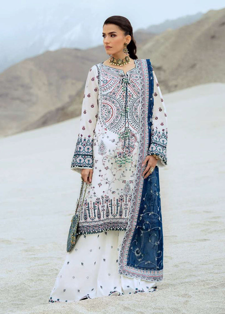 Raqs by Aik Atelier Embroidered Lawn Suits Unstitched 3 Piece AIK25RQ D-02 - Summer Collection