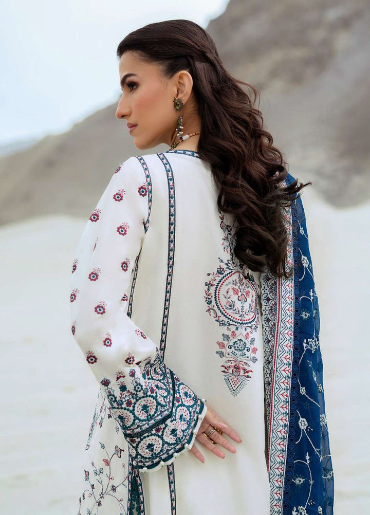 Raqs by Aik Atelier Embroidered Lawn Suits Unstitched 3 Piece AIK25RQ D-02 - Summer Collection